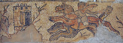 Eastern basilica, mosaic