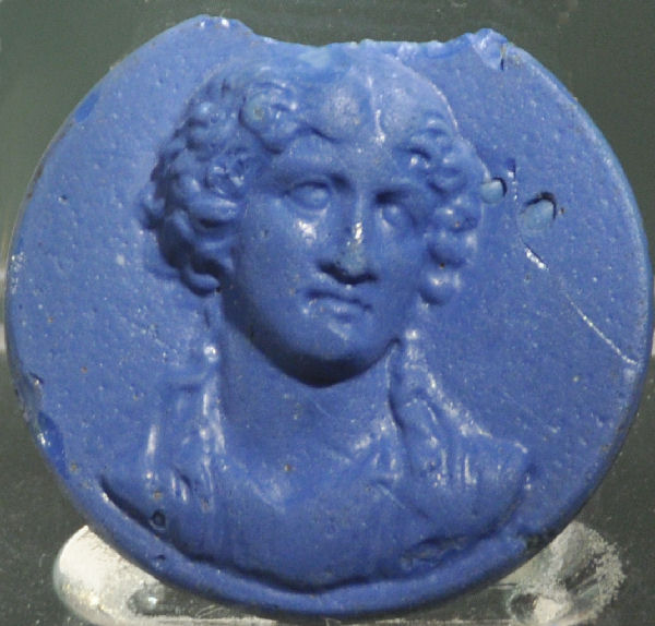 Stanwix, Glass medal of Agrippina Maior