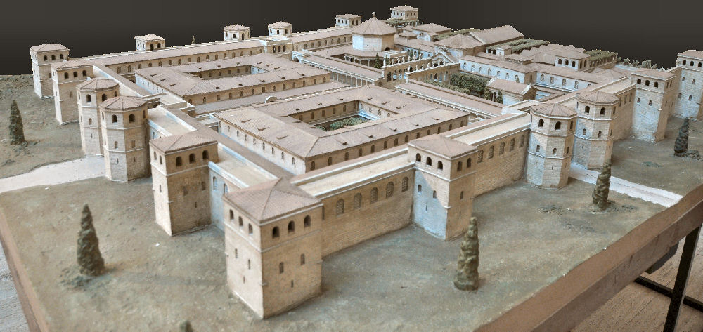 Split, Diocletian's palace, model