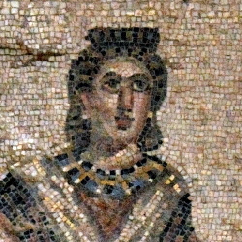 Mosaic from Piazza Armerina, believed to represent Eutropia