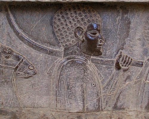 A Nubian. Relief from the East Stairs of the Apadana, Persepolis