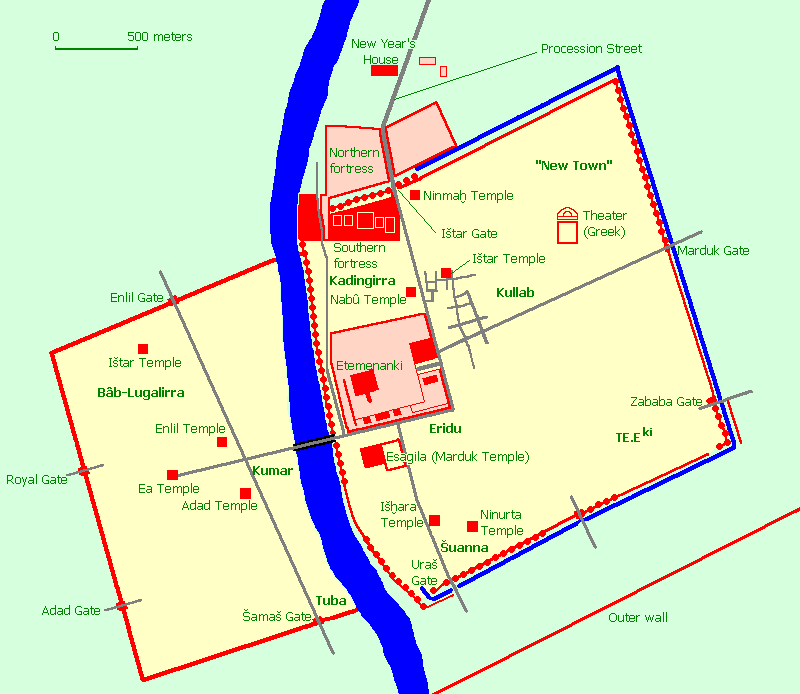 Map of Babylon - Livius