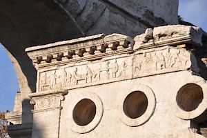 A bakery (Tomb of Eurysaces, Rome )