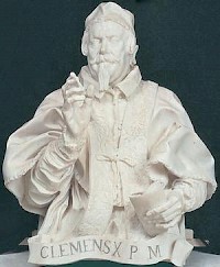 Bernini's statue of Clement X