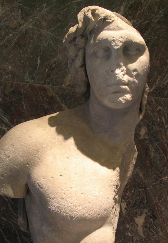Alexander the Great. Portrait from Delos