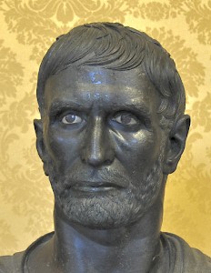 The so-called Brutus, a bust from the second century BCE, long believed to be the founder of the Roman republic but in fact an ancestor of the emperor Augustus