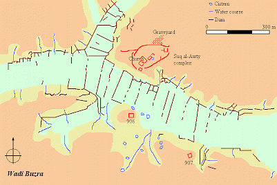 Map of Wadi Buzra