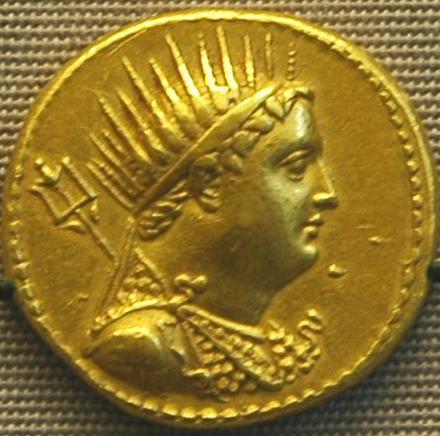 Ptolemy III Euergetes, coin