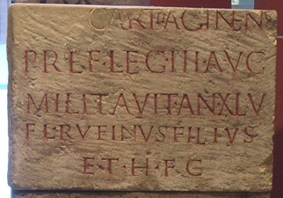 Cologne, Tombstone of an officer of III Augusta