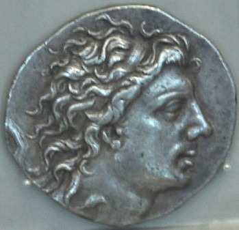 Coin of Mithridates VI Eupator of Pontus. Altes Museum, Berlin (Germany)