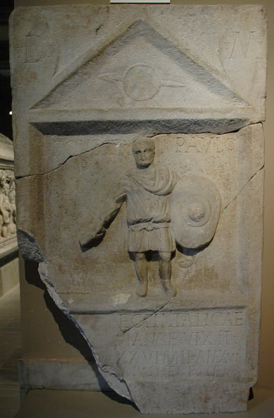 Perinthus, Tombstone of Paulus of III Italica