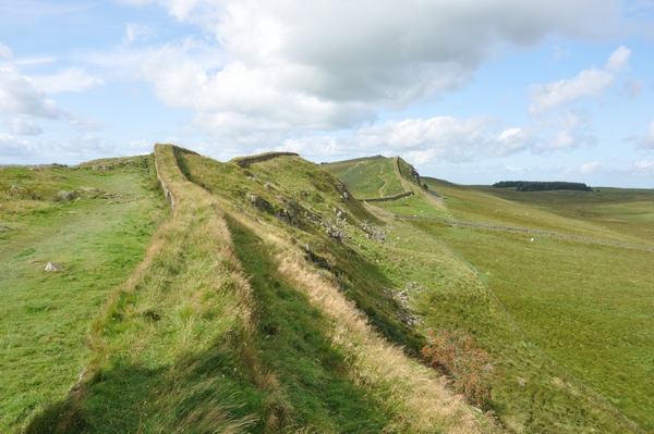 Hadrian's Wall near Housesteads