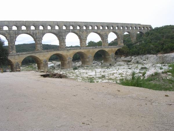 Pont du Gard from the east