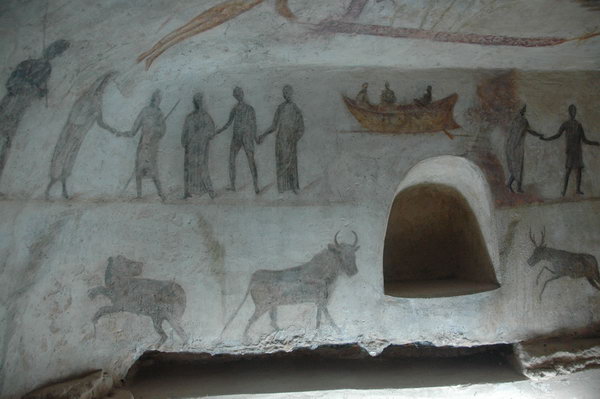 Janzur, Tomb painting