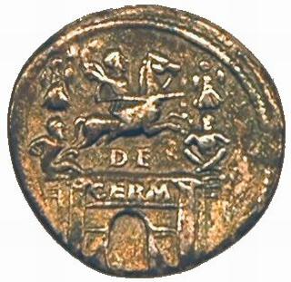 Coin commemorating Drusus' German victories