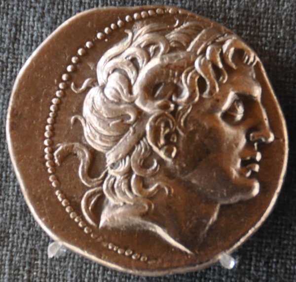 Alexander the Great, coin by Lysimachus