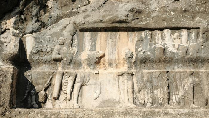 Bishapur, Relief 4, General view