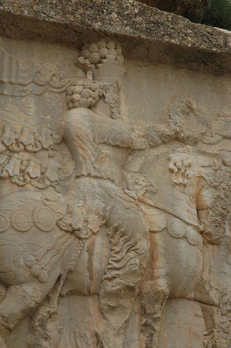 Naqš-e Rajab, Investiture relief of Shapur I, Ahuramazda (1)
