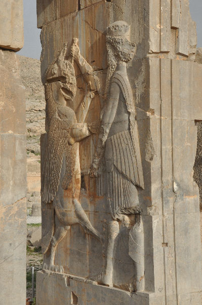 Persepolis, Hall of 100 Columns, "Royal Warrior"