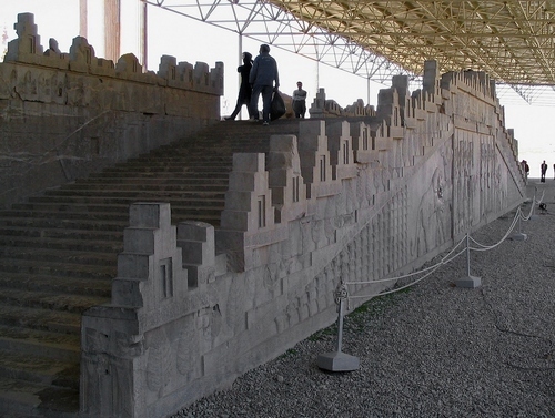 Persepolis, Apadana, East Stairs, General