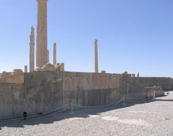 Persepolis, Apadana, North Stairs, General view