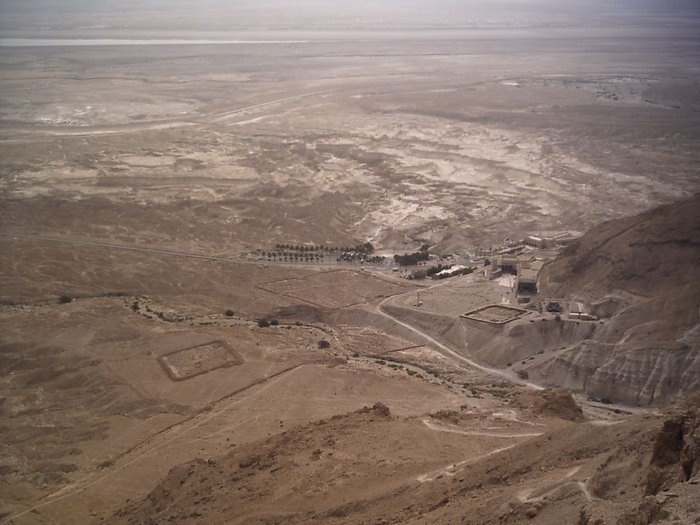 Masada, Roman camps A,B, and C