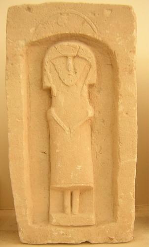 Motya, Punic sepulchral stela (1)