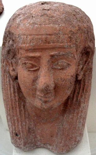 Motya, Egyptianizing female mask