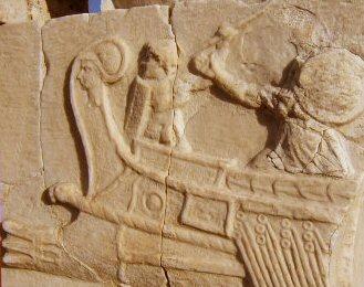 Ostia, Relief of a warship