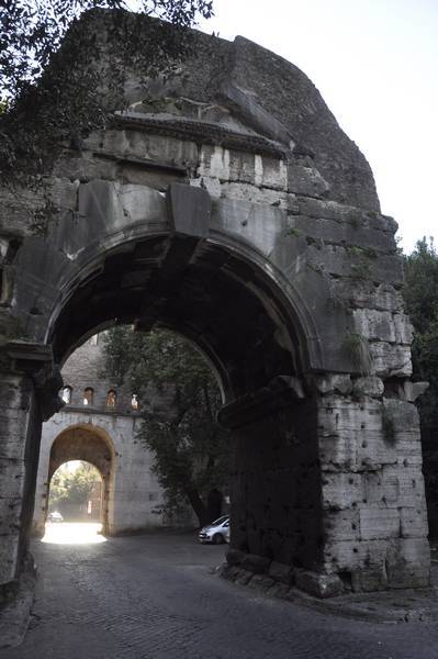 Rome, Arch of Drusus from the north
