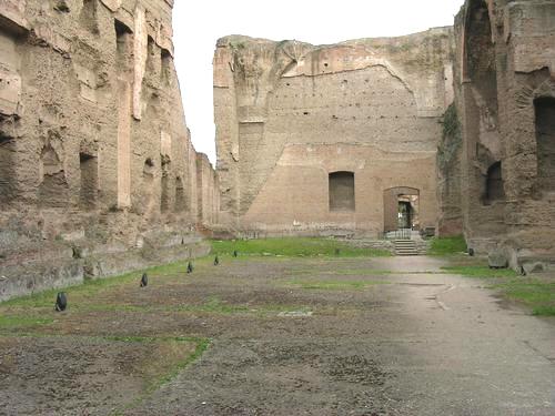Rome, Baths of Caracalla, Swimming pool