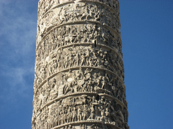 Rome, Column of Marcus Aurelius, relief (4)