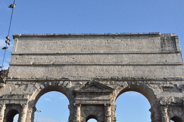 Rome, Porta Maggiore, Inscription
