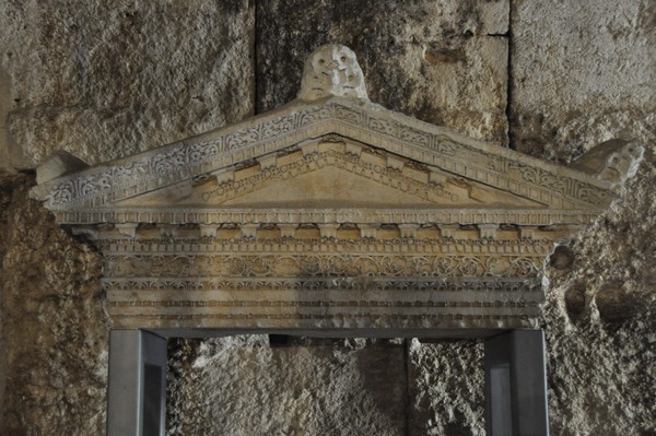 Baalbek, Pediment of a small sanctuary