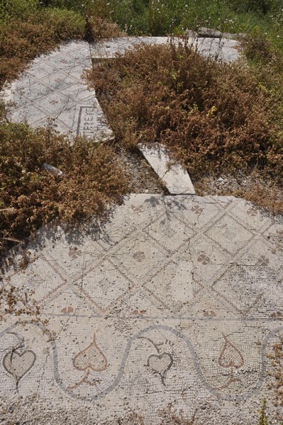 Tyre, City, Mosaic Road, Byzantine mosaic pavement