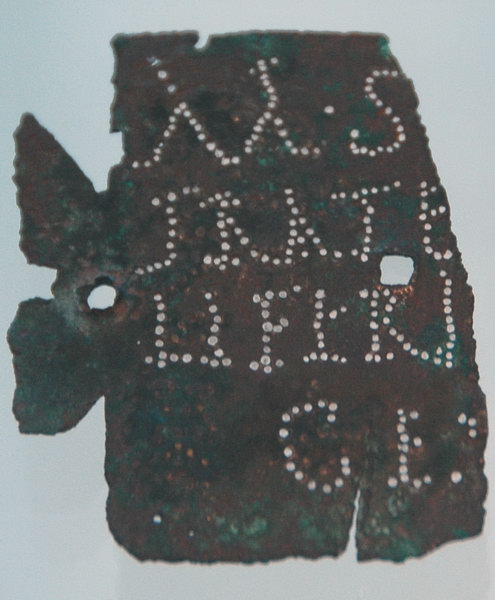 Nijmegen, Inscription of an aquilifer of X Gemina
