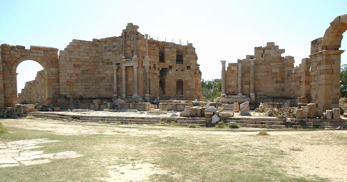 Lepcis Magna, Plaza, Nymphaeum (1)
