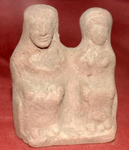 Taucheira, Figurine of Demeter and Kore