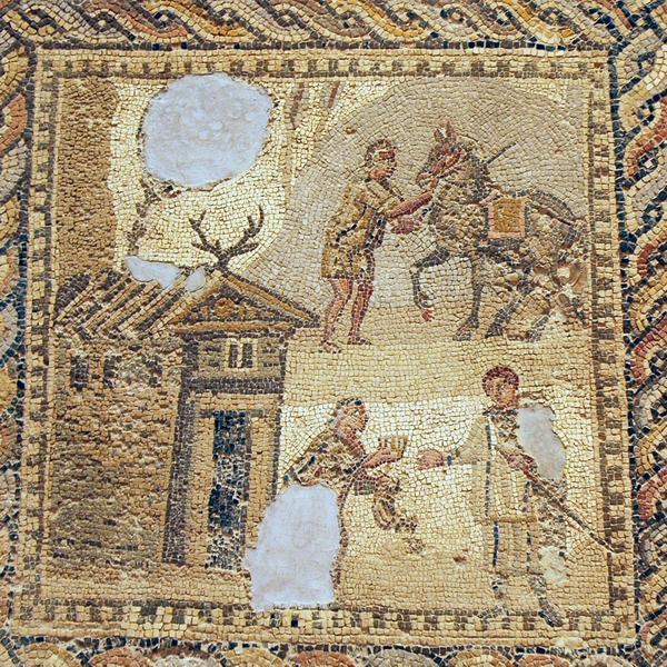 Villa Orpheus, mosaic, row 3, a