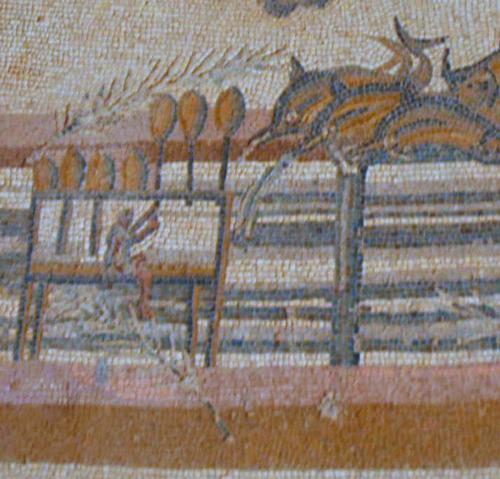 Villa Selene, Mosaic of the hippodrome (2)