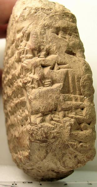 Babylonian King List of the Hellenistic Period (BM35603), left edge