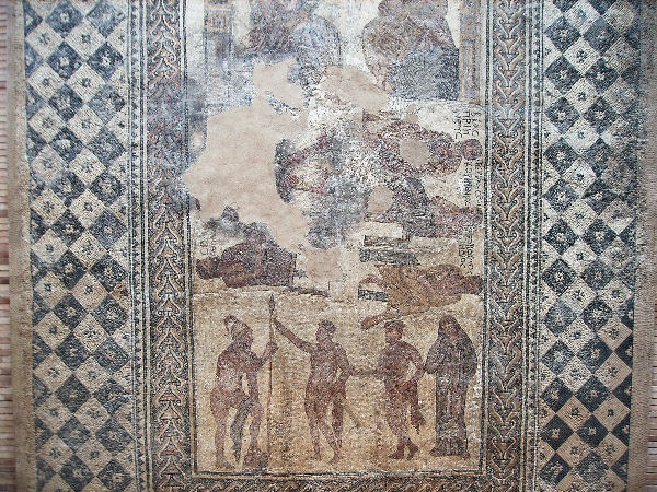 Augusta Merita, Mosaic of the seven sages