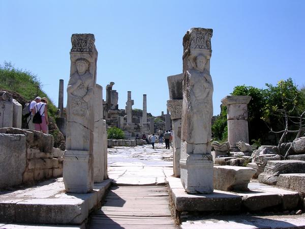 Ephesus, Street of the Curetes, Hercules