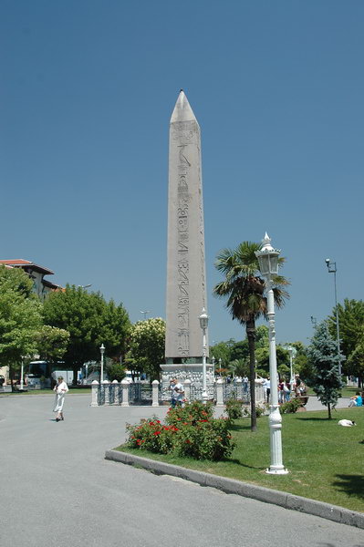 Constantinople, Hippodrome, First Obelisk (of Theodosius)