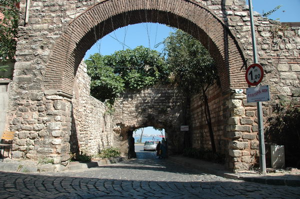 Constantinople, Sea Wall, Ahırkapısı Gate
