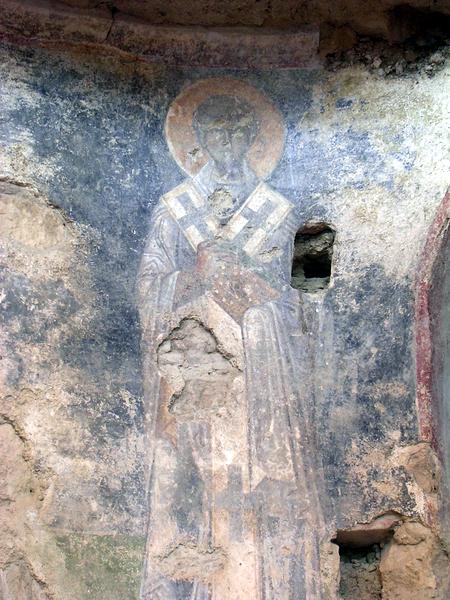 Myra, Church of the tomb of St Nicholas, Wall painting