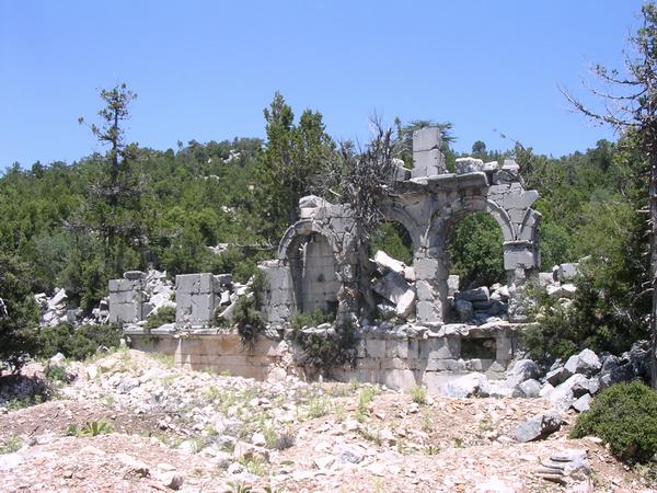 Oenoanda, Esplanade, unidentified Roman structure