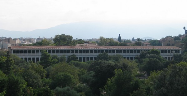 Athens, Agora, Stoa of Attalus II, General view