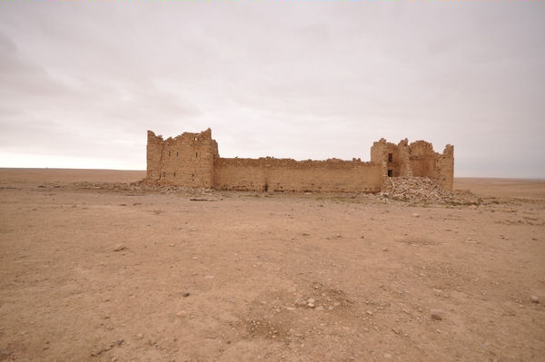 Qasr Bshir, View from the outside (1)
