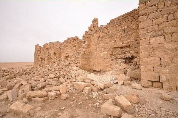 Qasr Bshir, View from the outside (2)